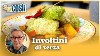 Involtini di verza  Si fa così  Chef BRUNO BARBIERI [upl. by Flaherty]