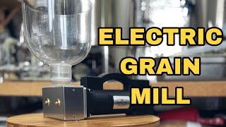 Grainfather Electric Grain Mill 125kg First Crush [upl. by Dnallor203]