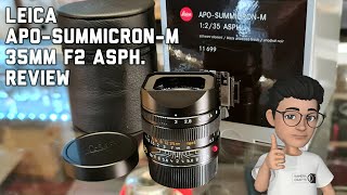 Leica APOSummicronM 35mm f2 ASPH unboxing [upl. by Ostap946]