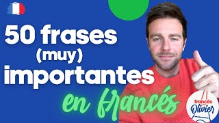 50 frases muy importantes en francés para principiantes [upl. by Arrac]