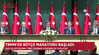 TBMMDE BÜTÇE MARATONU BAŞLADI [upl. by Kajdan]