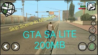 GTA SA LITE V9 200MB  GTA SA LITE ANDROGAMER [upl. by Balling]