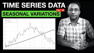 Time Series Measures of Seasonal Variation timeseriesanalysis statistics timeseries finalysis [upl. by Nilrah]