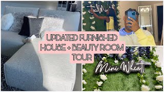 UPDATED FURNISHED HOUSE  BEAUTY ROOM TOUR [upl. by Nyllij390]