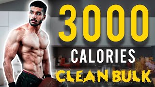 Full day of eating For Bulking 🇮🇳 Indian bodybuilder  NO Supplement 3000 Calories Under Budget [upl. by Elspet]