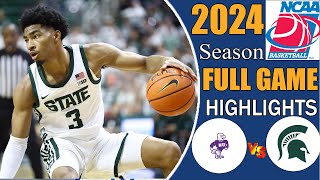 Michigan State vs Niagara Full Game College mens Basketball 202425  Ncaa basketball 2024 [upl. by Jarvis]