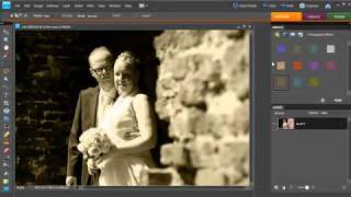 Foto omzetten naar sepia met Photoshop Elements [upl. by Appleton]