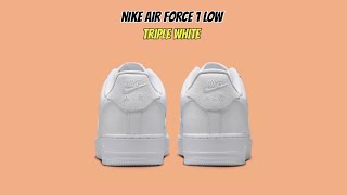 Nike Air Force 1 Low Triple White [upl. by Talyah251]