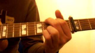 BLINK 182 I MISS YOU My cover GUITAR LESSONTUTORIAL PART2 BY JON FARMER [upl. by Eirojram218]