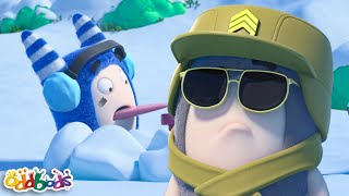 Snow Joke  OddBods  Science and Nature Cartoons For Kids Moonbug Kids [upl. by Leipzig]