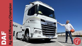 Fuori di Test®  DAF XG 480 E6e Efficiency Champion 4K [upl. by Anyehs]