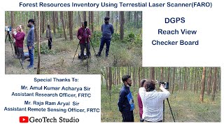 Forest Resources Inventory Using Terrestrial Laser Scanner  TLS  FARO  geotechstudio [upl. by Niraa]