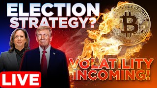 PreElection Crypto Market Expectations🔥LIVE🔴 [upl. by Yntirb]