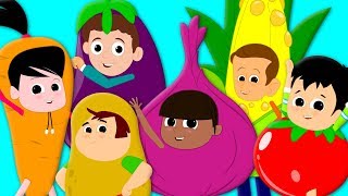 Vegetables Song  Learn Vegetables  Nursery Rhymes Songs For Children  Rhyme For Kids [upl. by Ylerebmik576]