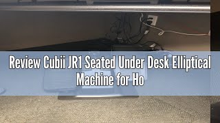 Review Cubii JR1 Seated Under Desk Elliptical Machine for Home Workout Aqua Holiday Fitness Gift [upl. by Casilda736]