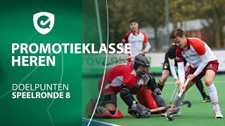 Promotieklasse Heren  20222023  Doelpunten Speelronde 8 [upl. by Einahets]