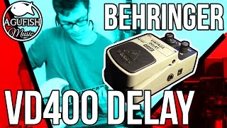 Behringer VD400 Vintage Delay Demo  Mr Dependable [upl. by Allicsirp]