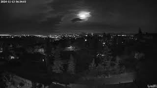 November 13th 2024 Meteor  Meteorite Calgary Alberta [upl. by Parent]