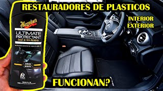 RESTAURADORES de plasticos del coche FUNCIONAN Interior y exterior [upl. by Jewel]