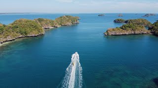 Hundred Islands Alaminos City Philippines  DJI Mini 2 Drone Footage [upl. by Htebyram]