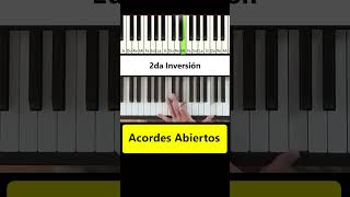 Acordes Abiertos pianoparaprincipiantes clasesdepiano pianotutorial pianochords acordes [upl. by Dolley]