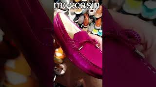 Pink moccasin💕shiny leather ✨shoes pinkbeautiful [upl. by Ralip225]