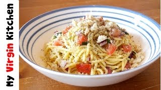 BRUSCHETTA SPAGHETTI RECIPE [upl. by Mak]