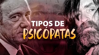 LOS 4 TIPOS DE PSICÓPATAS  Tipos de PSICOPATÍA [upl. by Ayor]