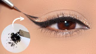 How To Quickly Convert Any Eyeshadow into Eyeliner [upl. by Jaenicke]