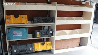 Van racking at vanifycouk  Van shelving ideas for all trades [upl. by Sieracki]