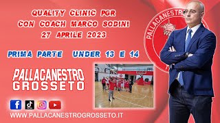 Quality Clinic U1314 con Coach Marco Sodini [upl. by Alessandra]