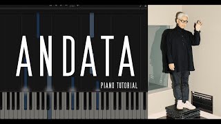 Ryuichi Sakamoto「坂本 龍一」quotandataquot【Synthesia Tutorial】 [upl. by Niltac]