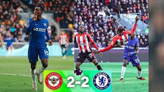 Brentford vs Chelsea 22 EPL highlights 2024  Jackson goal  Wissa goal  Disasi goal [upl. by Franchot]