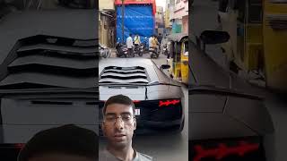 Lamborghini In Old City 🇮🇳 [upl. by Adalia]