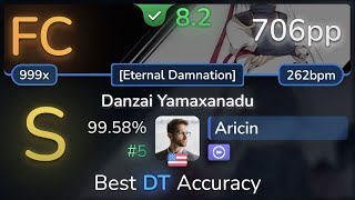 Aricin  IOSYS  Danzai Yamaxanadu Eternal Damnation DT 9958 5 706pp FC  osu [upl. by Seed]