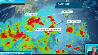 LPA developing in the Gulf of Thailand and the next cold surge westpacwx tropical update [upl. by Chamberlain]