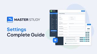 MasterStudy LMS  Settings Complete Guide [upl. by September]