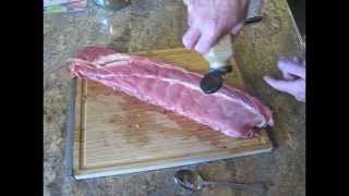 Perfect and Simple Smoked Ribs on a basic electric smoker [upl. by Amando]