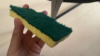 ripping dry sponge scour asmr [upl. by Edgell810]