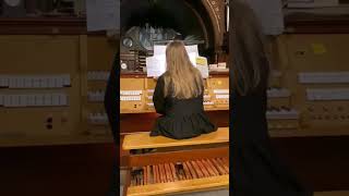 Liszt Sauer Orgel Rheydt Hauptkirche Mönchengladbach AD NOS Shorts fantasia [upl. by Vidda]