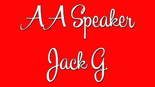 Funny AA Speaker Jack G [upl. by Arihat]