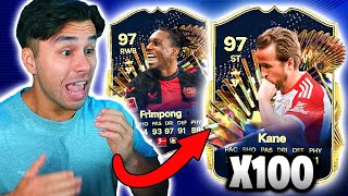 Ik Open 100 PACKS voor BUNDESLIGA TOTS  EA FC 24 ULTIMATE TEAM [upl. by Kauffmann102]