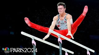 Brody Malone was UNBELIEVABLE in US gymnastics’ bronze medal effort  Paris Olympics  NBC Sports [upl. by Thierry]