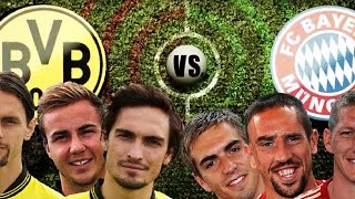 DORTMUND vs BAYERN  Champions League RAP BATTLE [upl. by Sisto445]