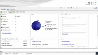 IBM ServeRaid add HDD and expand Raid 5 Part1 [upl. by Aiciruam]