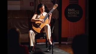 Ana Vidović plays J S Bach  Partita in A minor BWV 1013 at Classical Guitar Days in Split [upl. by Gautier]