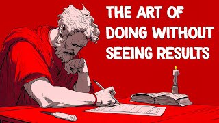 The Art of Doing Without Seeing Results  The Philosophy of Blind Effort [upl. by Welsh686]