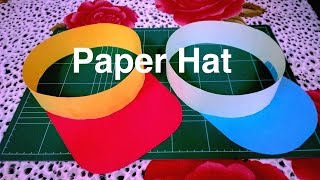 How to make paper hat  DIY [upl. by Hershel637]