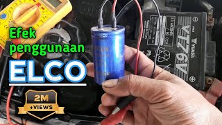 Efek pasang elco di aki motor KakexChannel [upl. by Magnolia]