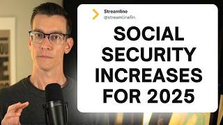 2025 Social Security Increase [upl. by Linnea]